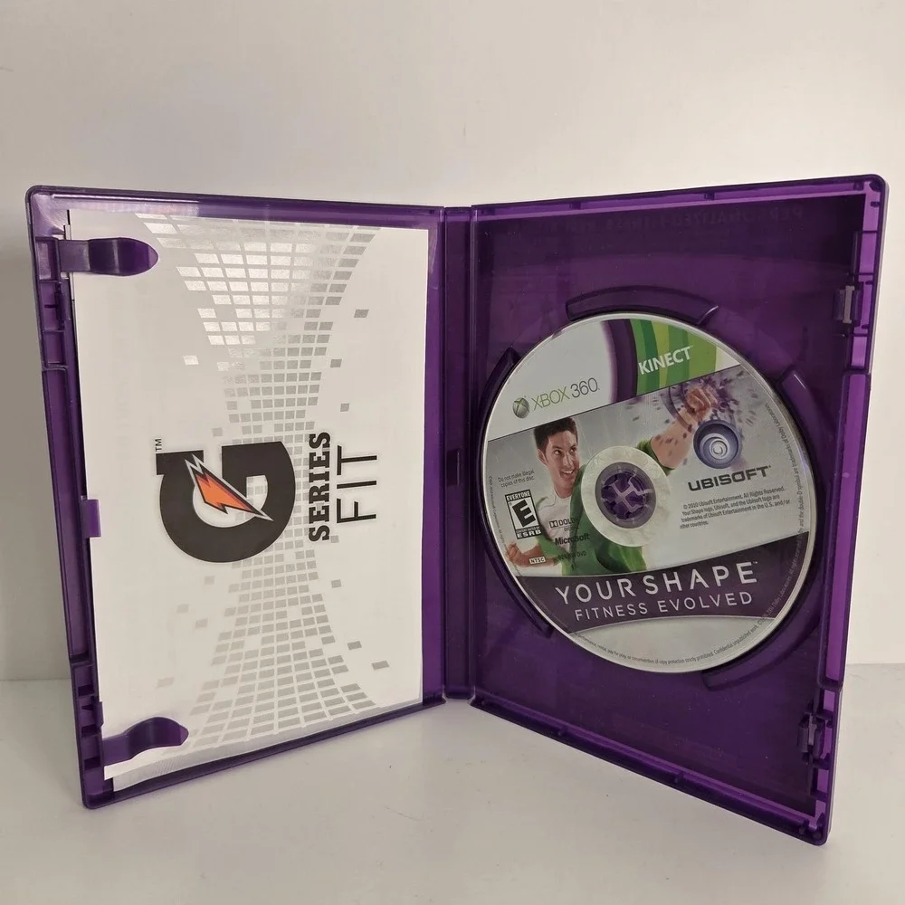 Your Shape Fitness Evolved Microsoft Xbox 360 Kinect Game Ubisoft NTSC USA